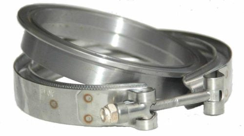 S400 DOWNPIPE FLANGE W/CLAMP T4 FLAT(NONMARMON) - Competition Performance Solutions